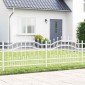 vidaXL Φράχτης Κήπου KAMPEN 240 x 118 εκ Ατσάλι με Επικάλυψη Πούδρας