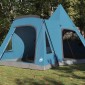 vidaXL Τέντα Τιπί 5 Ατόμων 5 άτομο Μπλε