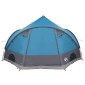 vidaXL Σκηνή Dome 4 Ατόμων με στέγη Μπλε 505 x 450 x 248 εκ.