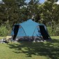vidaXL Σκηνή Dome 4 Ατόμων με στέγη Μπλε 505 x 450 x 248 εκ.