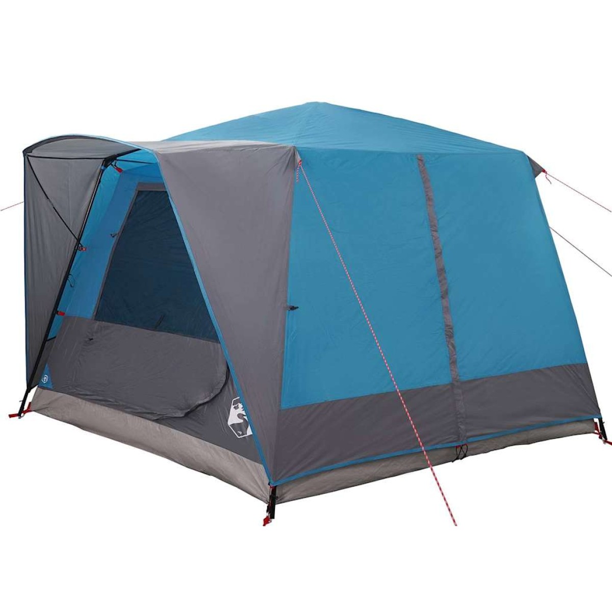 vidaXL Καμπίνα Σκηνής για 7 Άτομα με στέγη Μπλε 400 x 350 x 212 εκ