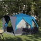 vidaXL Καμπίνα για 5 άτομα με στέγη Μπλε και Γκρι 333 x 317 x 194 εκ