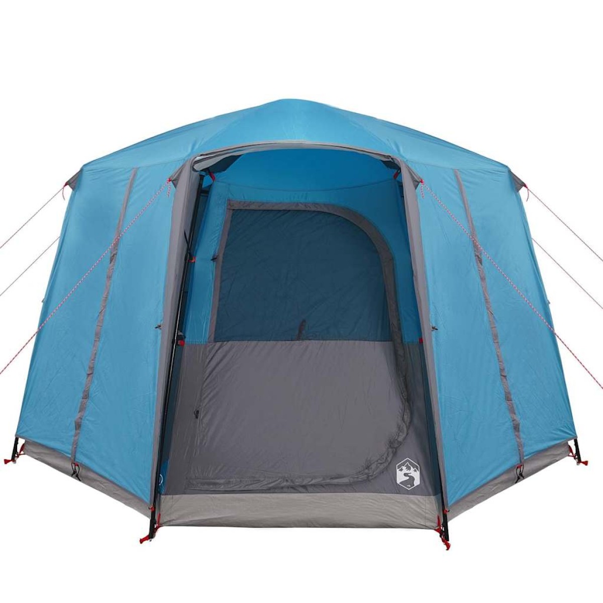vidaXL Τέντα Καμπίνας 3 Ατόμων Μπλε και Γκρι 320 x 320 x 203 εκ