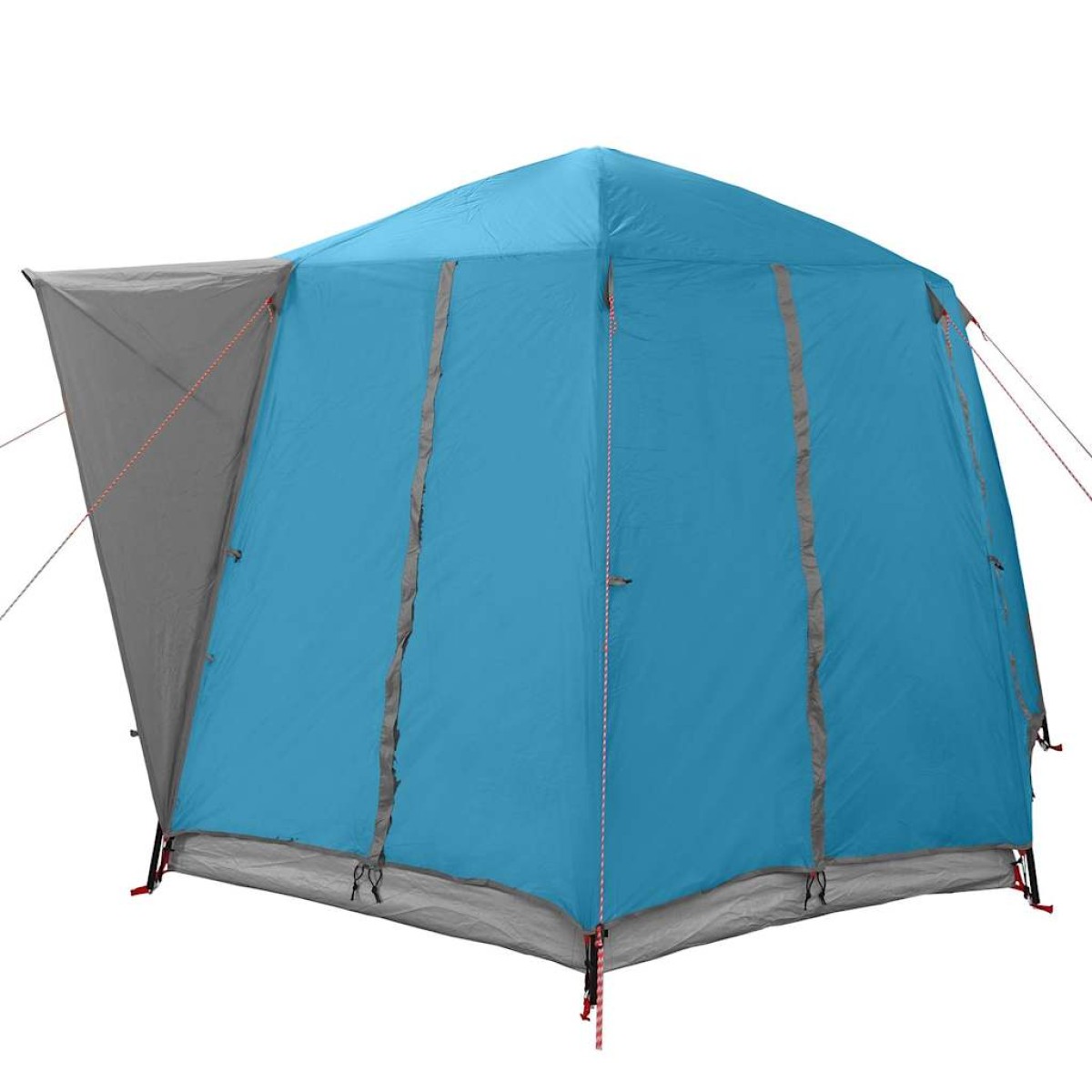 vidaXL Τέντα Καμπίνας 3 Ατόμων Μπλε και Γκρι 320 x 320 x 203 εκ