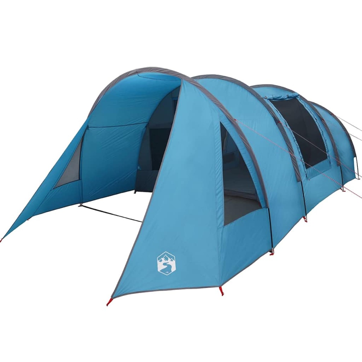 vidaXL Σκηνή Σήματος 4 Ατόμων Μπλε και Γκρι 778 x 356 x 210 εκ
