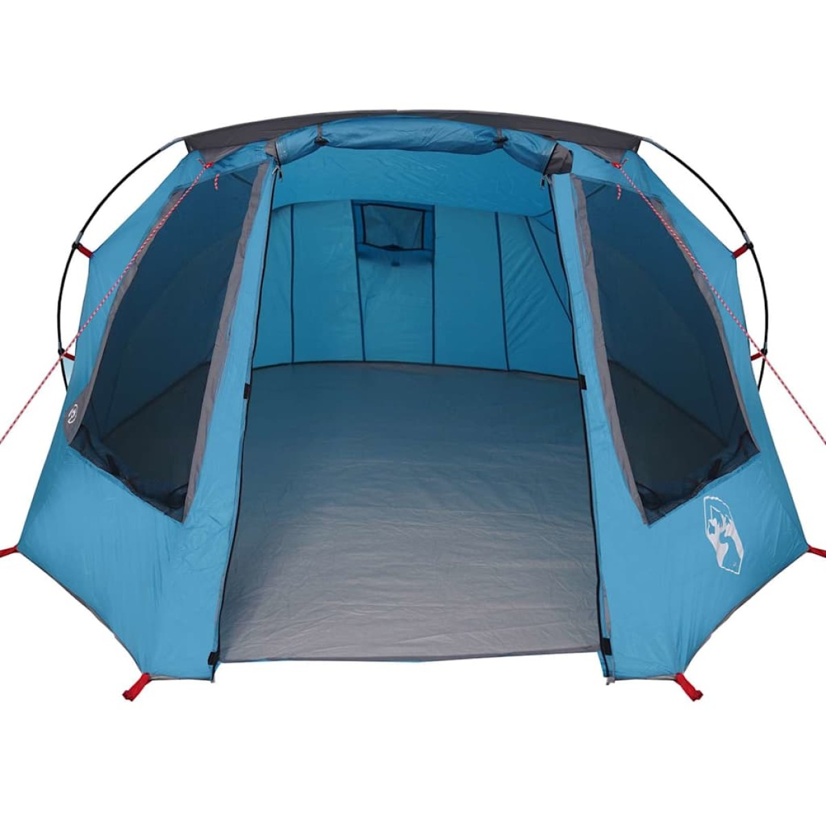 vidaXL Τέντα Τουνέλ 3-Ατόμων Μπλε και Γκρι 328 x 228 x 115 εκ.