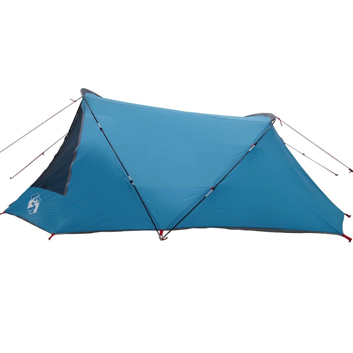 vidaXL Τέντα Τουνέλ 3-Ατόμων Μπλε και Γκρι 328 x 228 x 115 εκ.
