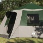 vidaXL Καμπίνα Σκηνή 12-Ατόμων Πράσινο και Γκρι 500 x 500 x 294 εκ.