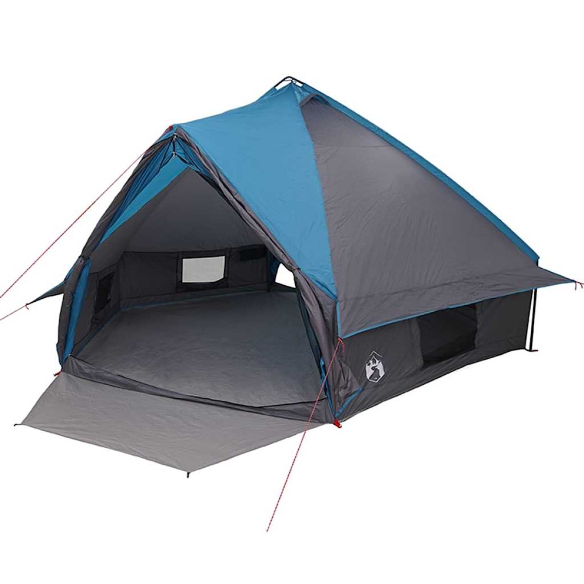 vidaXL Τέντα Teepee 10 Ατόμων 10 άτομο Μπλε και Γκρι
