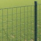 vidaXL Φράχτης Εuro 0,4 x 50 μ. Σίδηρος με επικάλυψη PVC Πράσινο