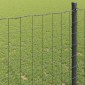 vidaXL Φράχτης Εuro 0,4 x 50 μ. Σίδηρος με επικάλυψη PVC Γκρι