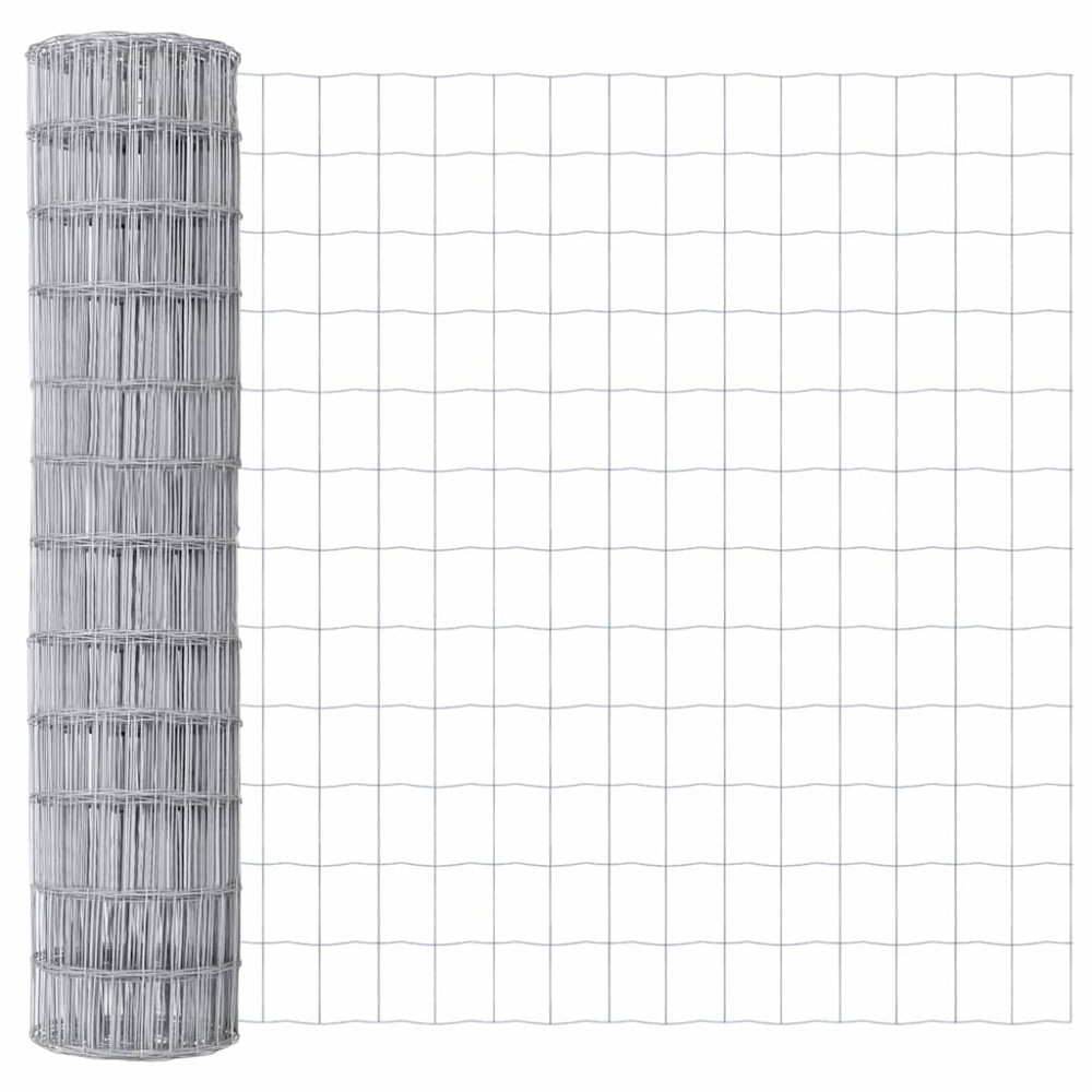 vidaXL Φράχτης Εuro 1,4 x 10 m Σίδηρος με επικάλυψη PVC