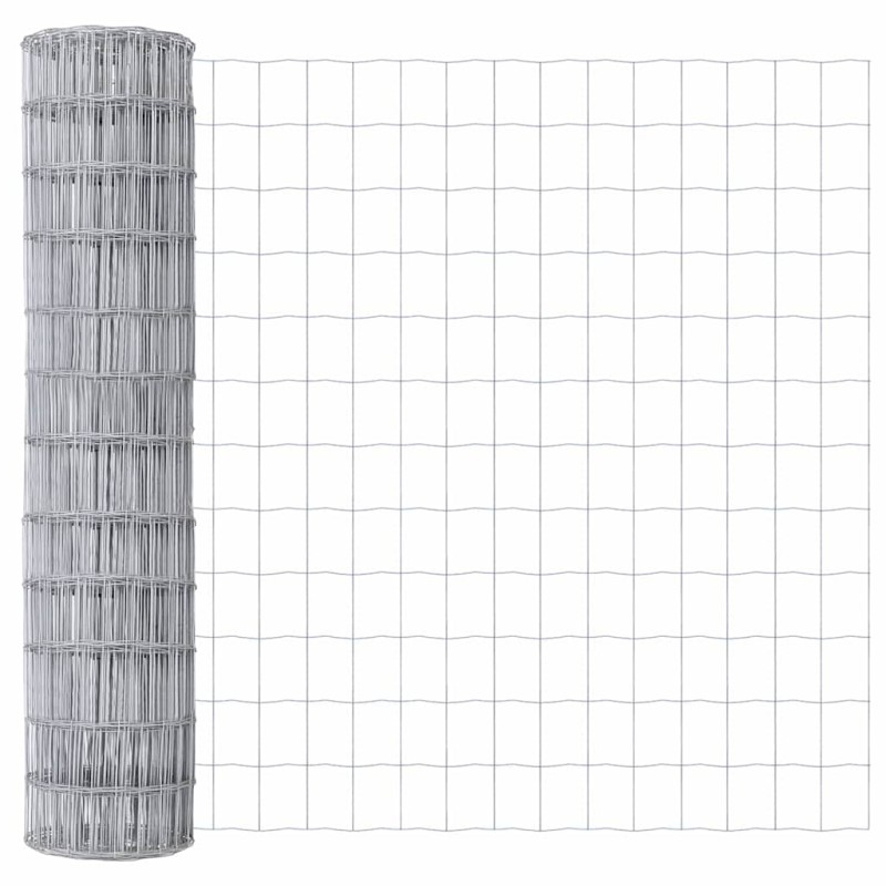 vidaXL Φράχτης Εuro 1,4 x 10 m Σίδηρος με επικάλυψη PVC