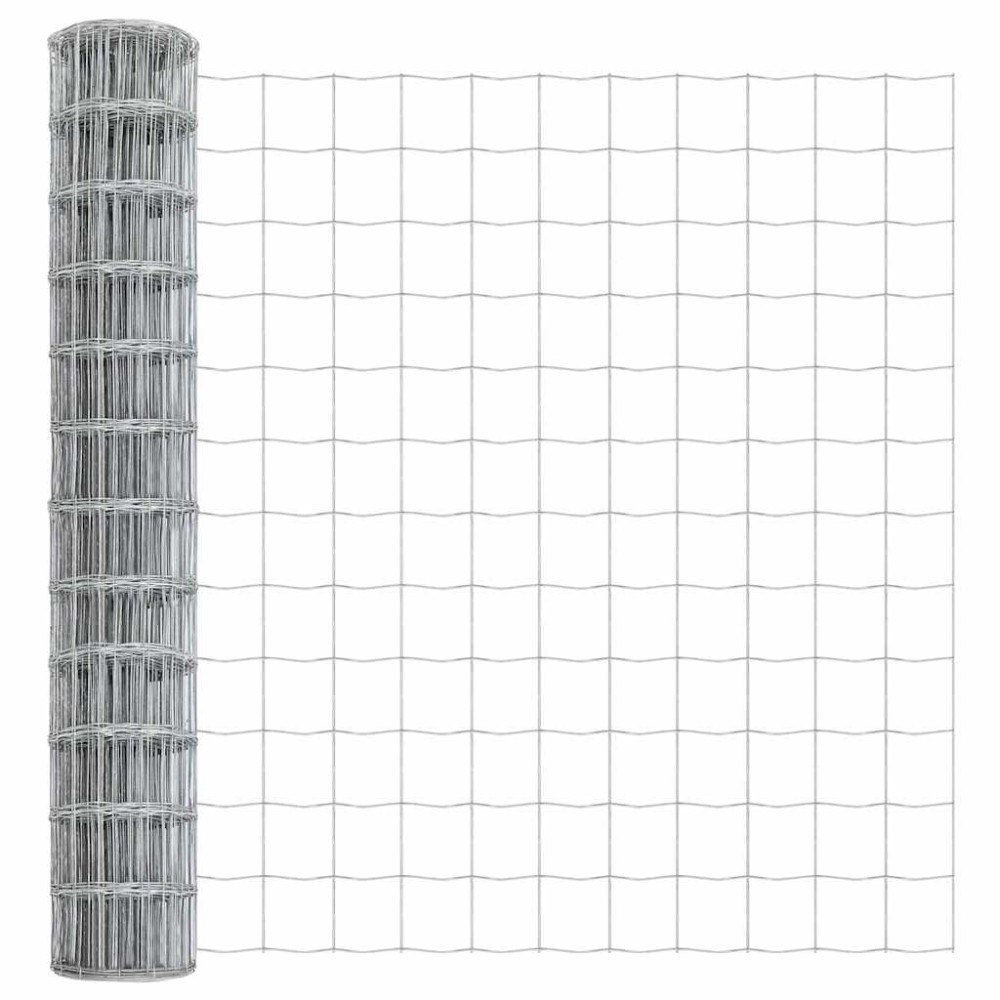 vidaXL Φράχτης Εuro 1,4 x 10 m Σίδηρος με επικάλυψη PVC