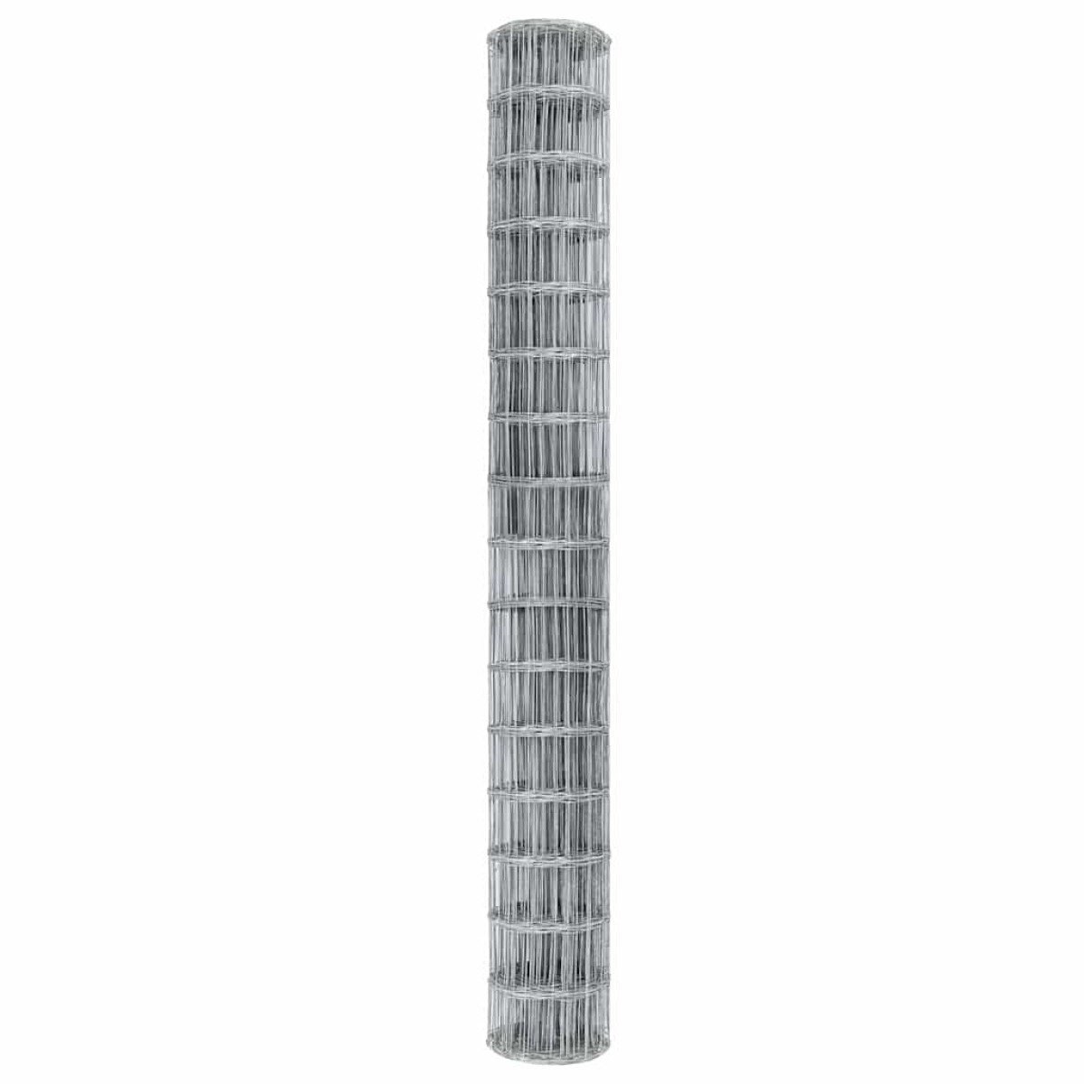 vidaXL Φράχτης Εuro 1,5 x 10 m Σίδηρος με επικάλυψη PVC