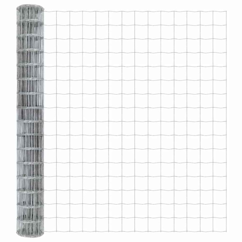 vidaXL Φράχτης Εuro 1,6 x 10 m Σίδηρος με επικάλυψη PVC