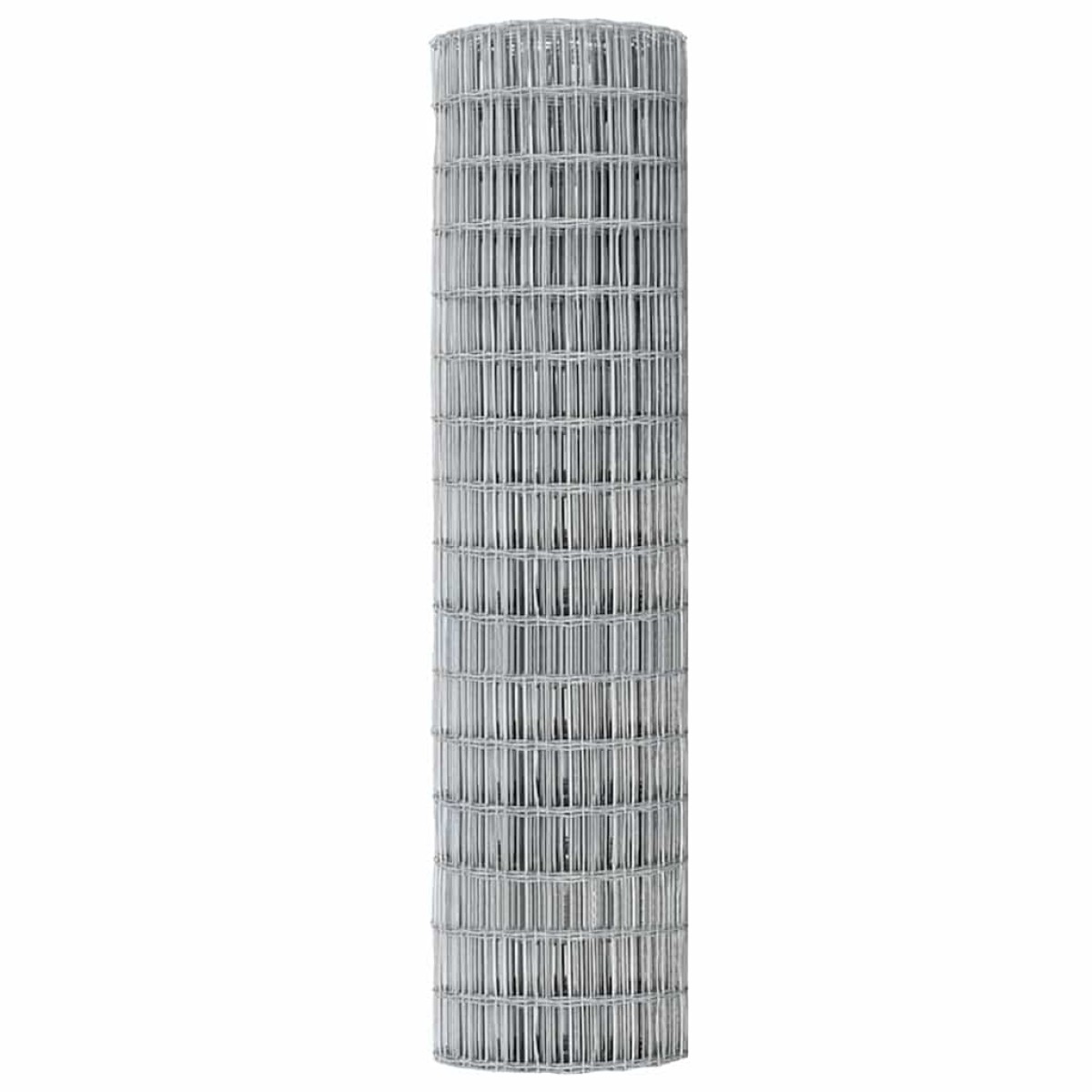 vidaXL Φράχτης Εuro 1 x 25 m Σίδηρος με επικάλυψη PVC