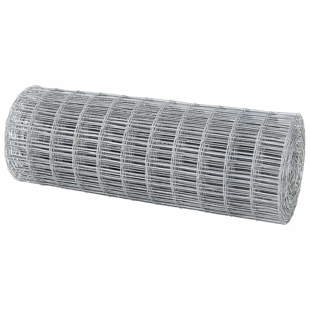 vidaXL Φράχτης Εuro 0,4 x 25 μ Σίδηρος με επικάλυψη PVC