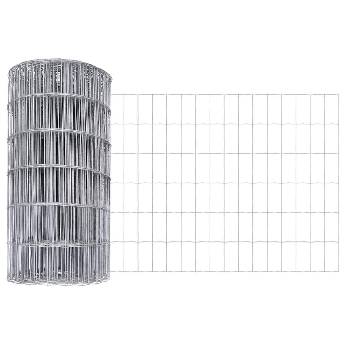 vidaXL Φράχτης Εuro 0,8 x 25 m Σίδηρος με επικάλυψη PVC