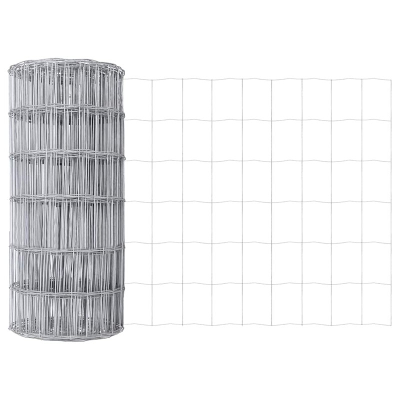 vidaXL Φράχτης Εuro 0,6 x 25 μ Σίδηρος με επικάλυψη PVC