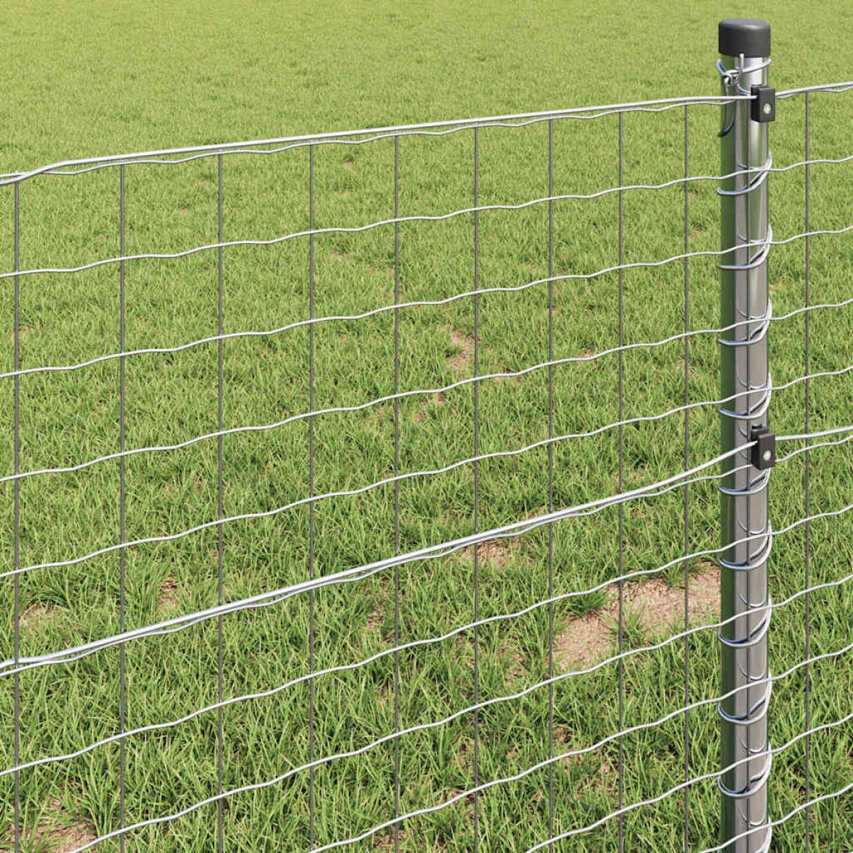 vidaXL Φράχτης Εuro 0,4 x 50 μ. Σίδηρος με επικάλυψη PVC