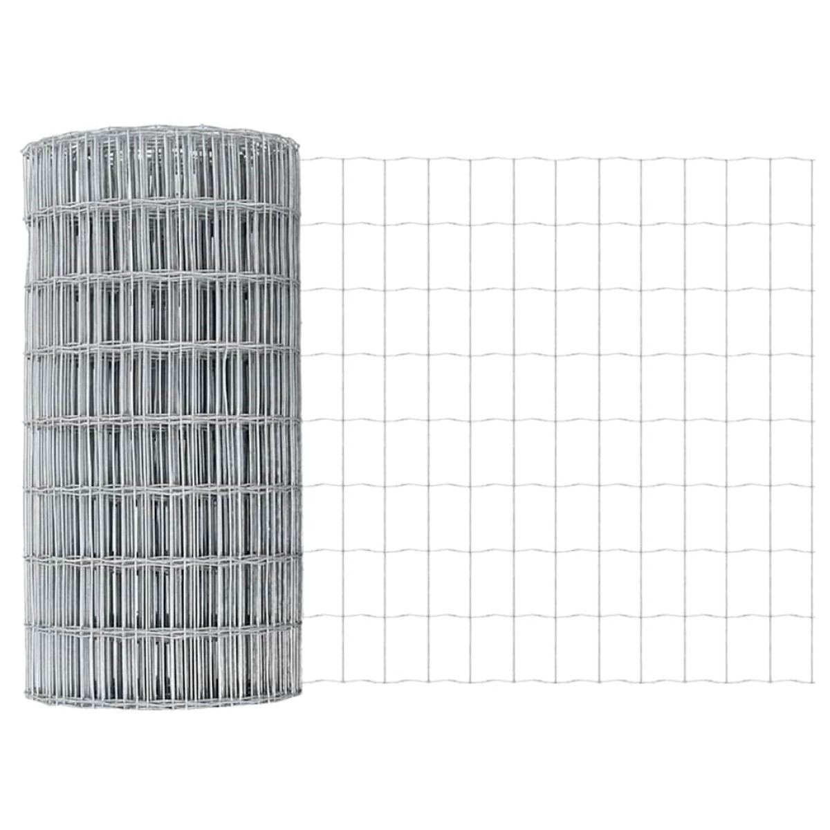 vidaXL Φράχτης Εuro 0,4 x 50 μ. Σίδηρος με επικάλυψη PVC
