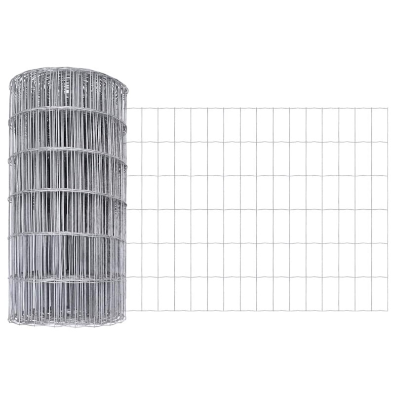 vidaXL Φράχτης Εuro 0,4 x 50 μ. Σίδηρος με επικάλυψη PVC