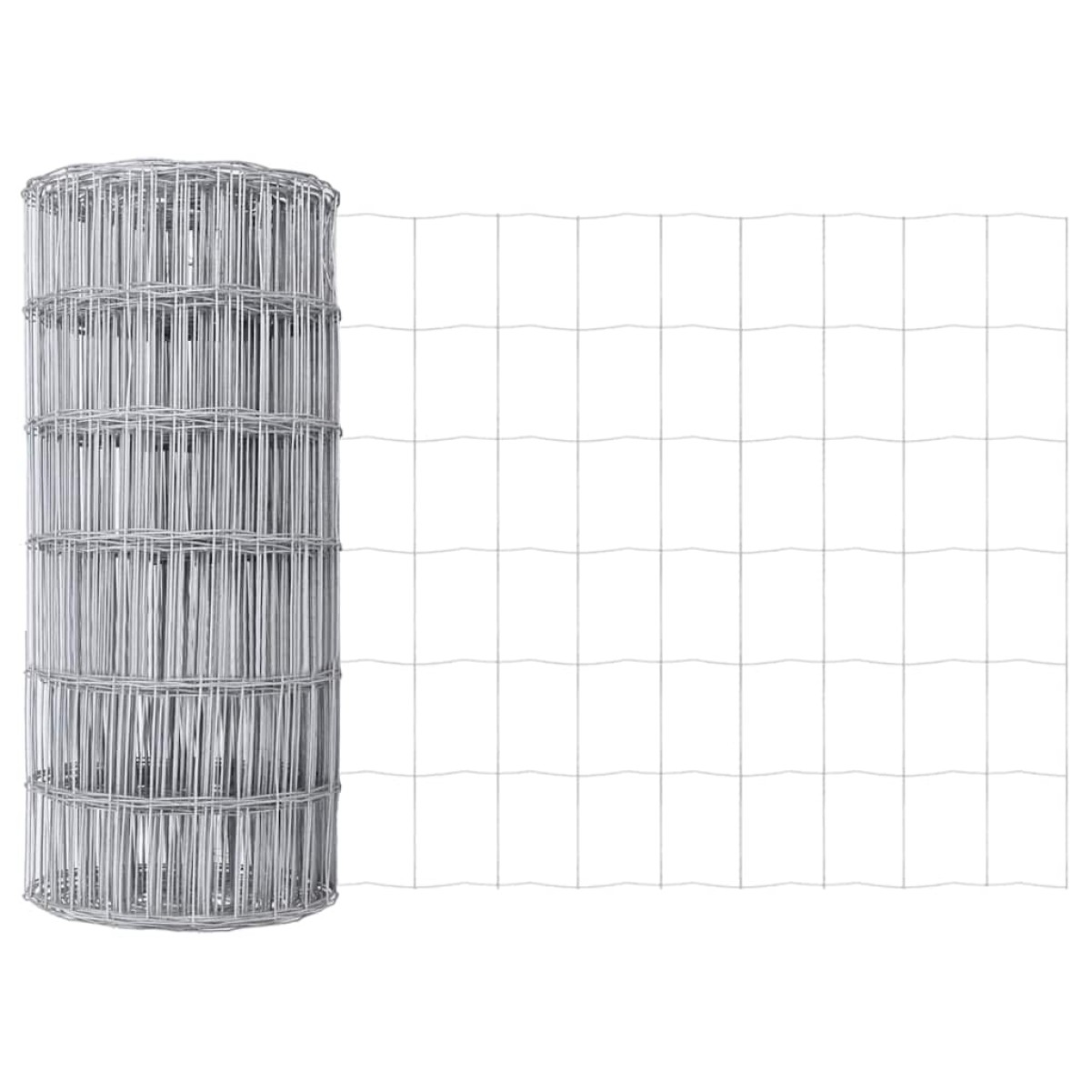 vidaXL Φράχτης Εuro 0,4 x 50 μ. Σίδηρος με επικάλυψη PVC