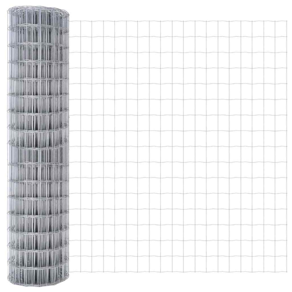 vidaXL Φράχτης Εuro 1,2 x 10 m Σίδηρος με επικάλυψη PVC