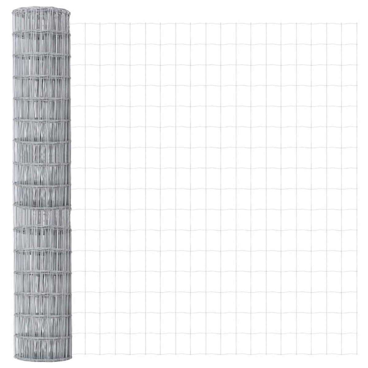 vidaXL Φράχτης Εuro 1,5 x 10 m Σίδηρος με επικάλυψη PVC