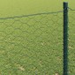 vidaXL Φράχτης Εξαγώνου 0,5 x 10 μ. PVC Πράσινο