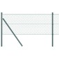 vidaXL Φράχτης Εξαγώνου 0,6 x 10 μ PVC Πράσινο