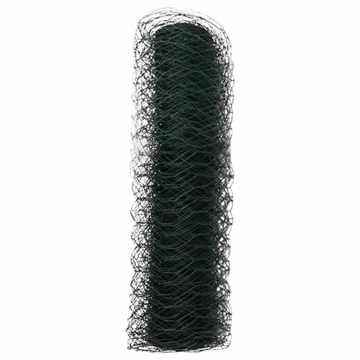 vidaXL Φράχτης Εξαγώνου 0,6 x 10 μ PVC Πράσινο