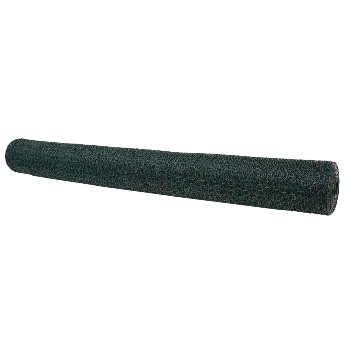 vidaXL Φράχτης Εξαγώνου 1,4 x 10 m PVC Πράσινο