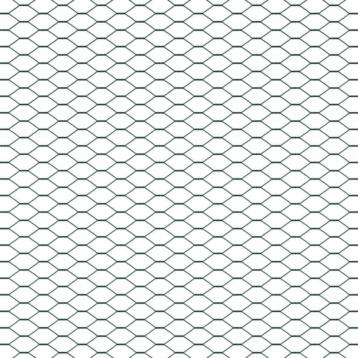 vidaXL Φράχτης Εξαγώνου 1,5 x 10 m PVC Πράσινο