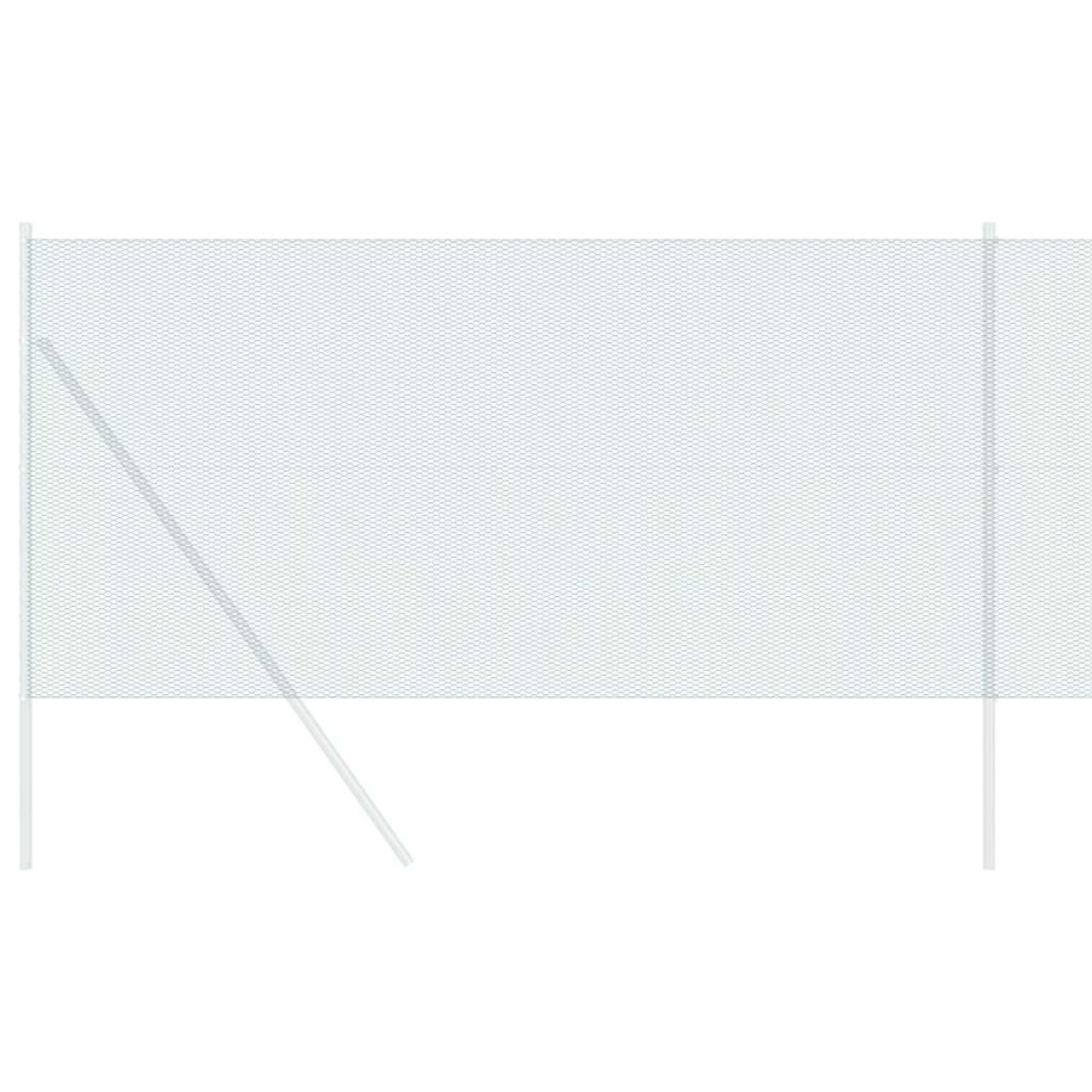 vidaXL Φράχτης Εξαγώνου 1 x 100 m PVC Πράσινο