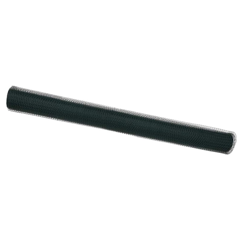 vidaXL Φράχτης Εξαγώνου 1,6 x 100 m PVC Πράσινο