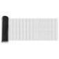 vidaXL Φράχτης Εξαγώνου 0,6 x 25 μ PVC Γκρι