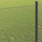 vidaXL Φράχτης Εξαγώνου 1,4 x 25 m PVC Γκρι