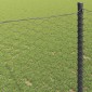vidaXL Φράχτης Εξαγώνου 0,8 x 50 μ PVC Γκρι