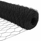 vidaXL Φράχτης Εξαγώνου 0,5 x 100 μ PVC Γκρι