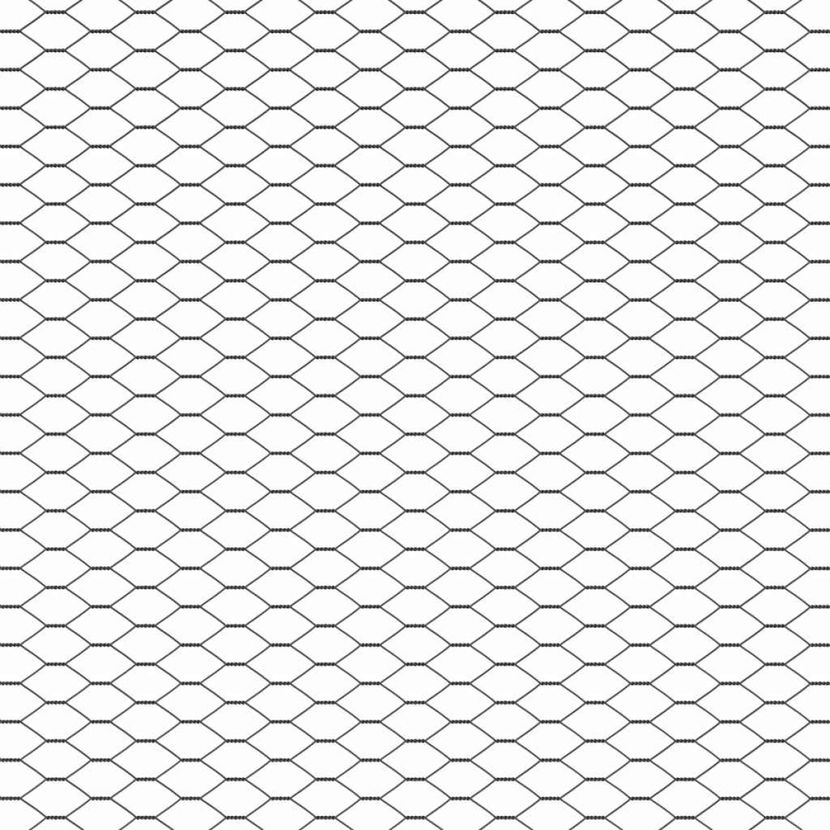 vidaXL Φράχτης Εξαγώνου 1,2 x 100 m PVC Γκρι