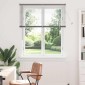 vidaXL Βενετσιάνικες Ρόδες Ασημί 130 x 120 εκ Αλουμίνιο