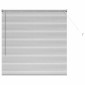vidaXL Βενετσιάνικες Ρόδες Ασημί 130 x 135 εκ Αλουμίνιο