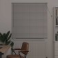 vidaXL Βενετσιάνικες Ρόδες Ασημί 130 x 135 εκ Αλουμίνιο