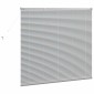 vidaXL Βενετσιάνικες Ρόδες Ασημί 130 x 140 cm Αλουμίνιο