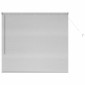 vidaXL Βενετσιάνικες Ρόδες Ασημί 130 x 150 cm Αλουμίνιο