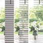 vidaXL Βενετσιάνικες Ρόδες Ασημί 175 x 65 εκ Αλουμίνιο