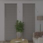 vidaXL Βενετσιάνικες Ρόδες Ασημί 220 x 80 εκ Αλουμίνιο