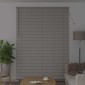 vidaXL Βενετσιάνικες Ρόδες Ασημί 220 x 155 εκ Αλουμίνιο